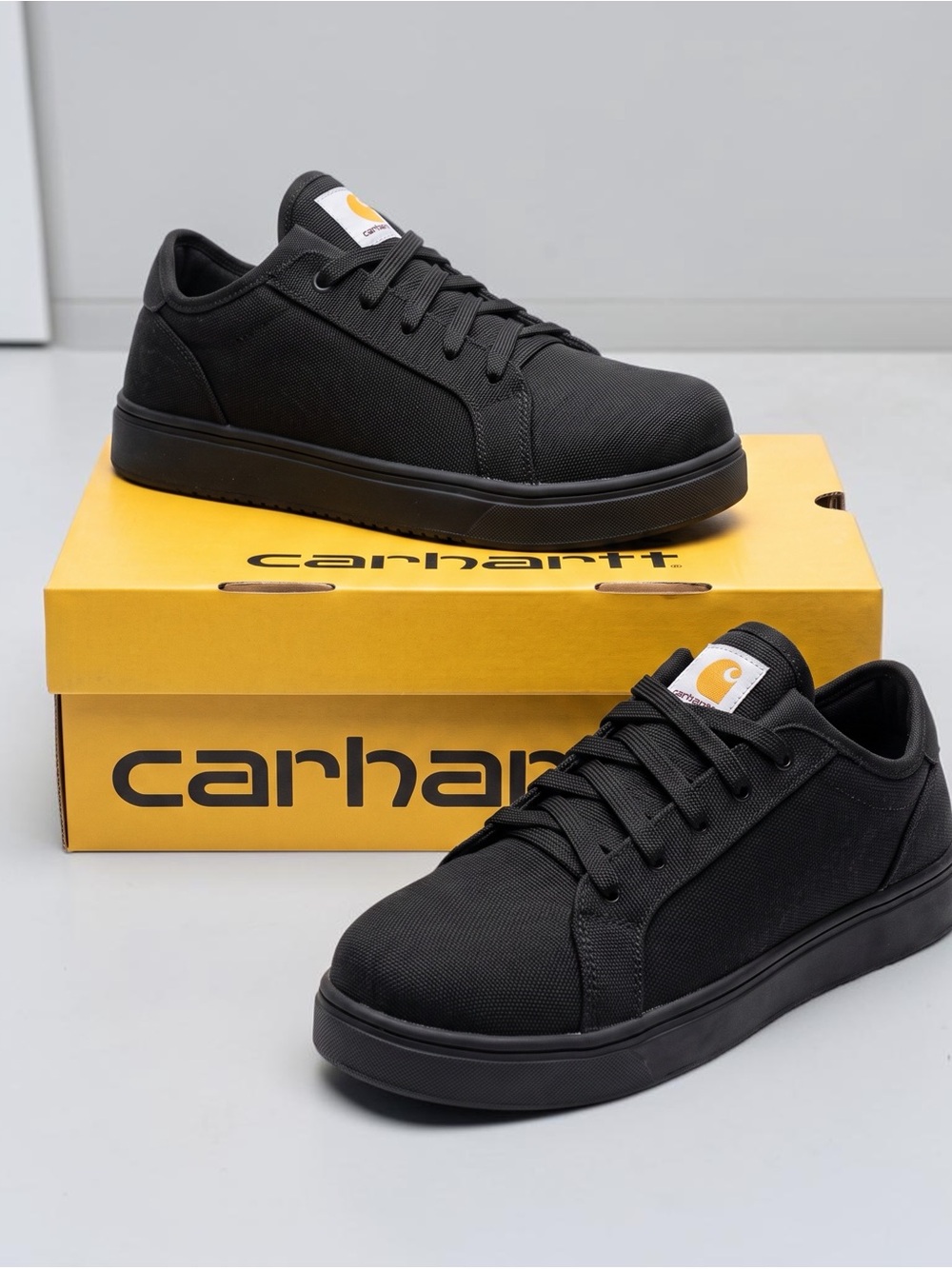 Carhartt Detroit Nano Black Work Shoes Composite Toe Safety Women’s Size 6